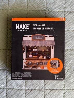 NEW Make Market Halloween Coffee Shop Diorama Kit